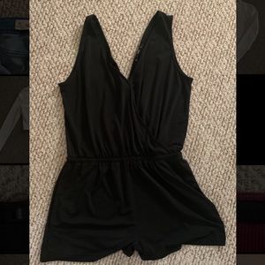 Mango black romper